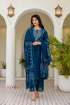 K 1190 By Naisha Cotton Bandhani Printed Kurti With Bottom Dupatta